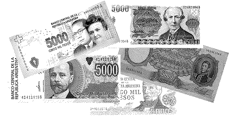Imagen de Los billetes de 5000