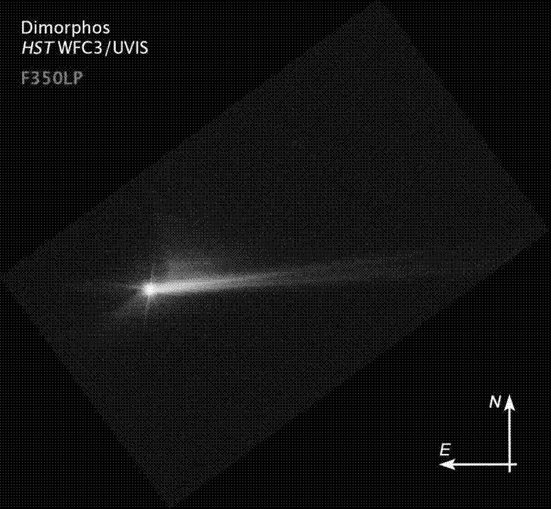 Imagen de DART funcionó: impactando asteroides