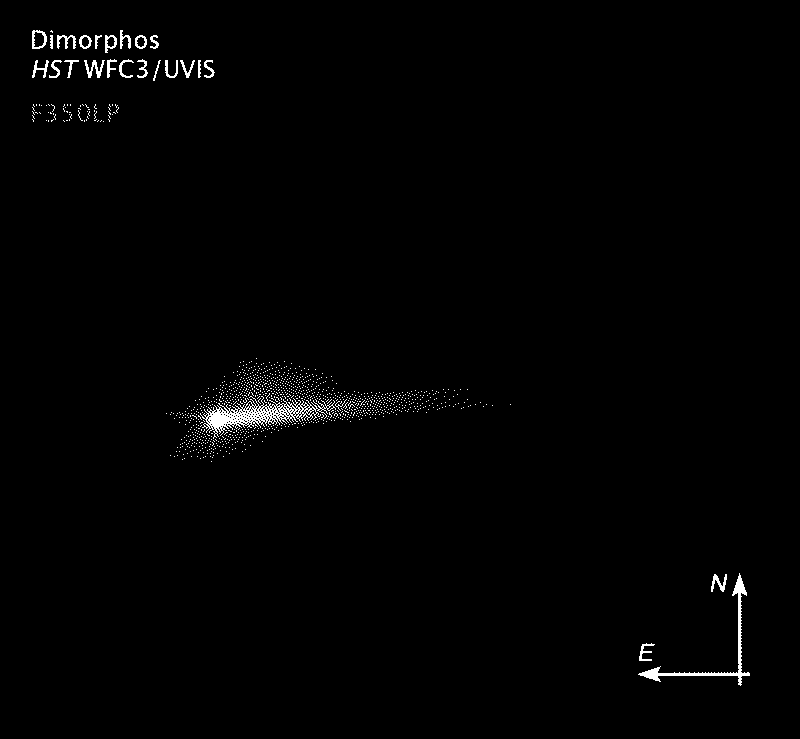 Imagen de DART funcionó: impactando asteroides