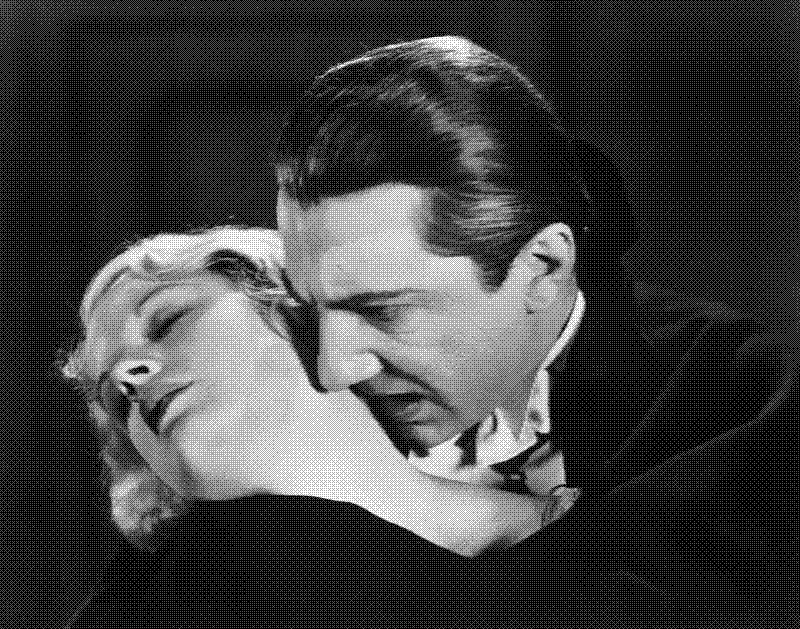 Imagen de Drácula en dos versiones