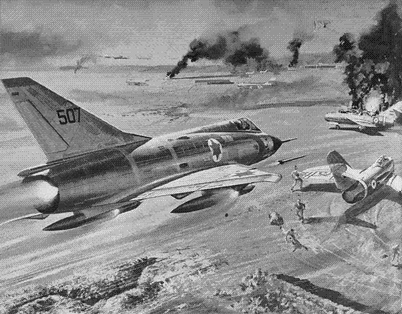 Imagen de Operación Focus: el mejor ataque preventivo aéreo de la historia