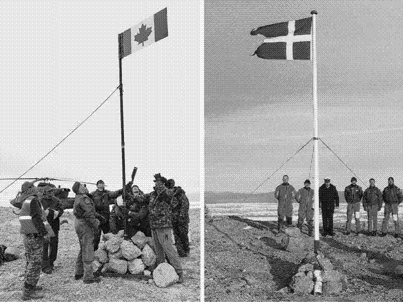 Imagen de Dinamarca y Canadá han duplicado sus fronteras y finalizaron la guerra del Whisky