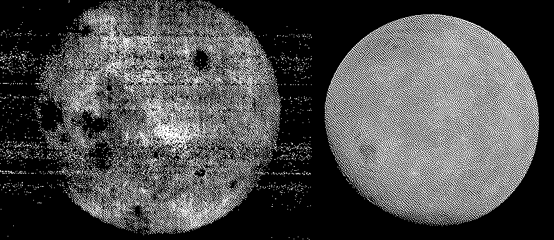 Imagen de Tomando fotografías del lado oculto de la luna con una película robada a un globo espía