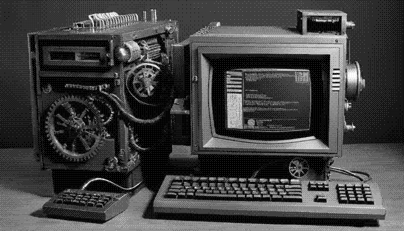Imagen de Un webserver en una PC de los 80s