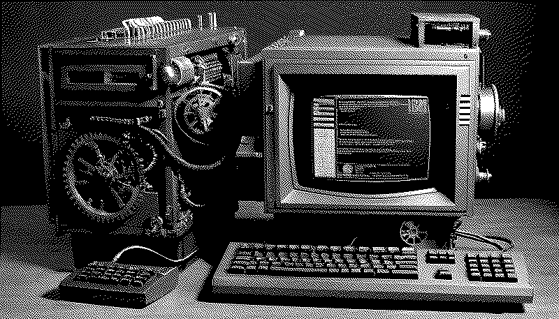 Imagen de Un webserver en una PC de los 80s