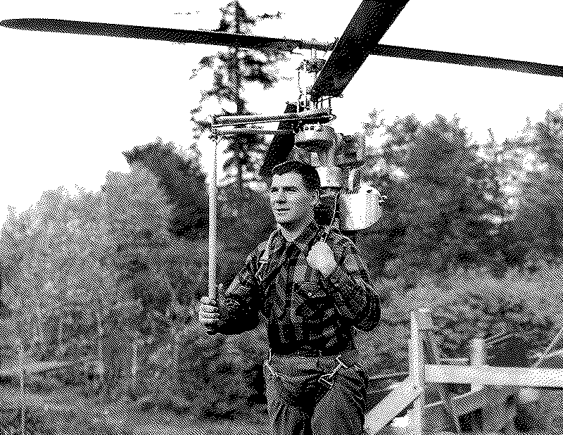 Imagen de Helicóptero en la mochila