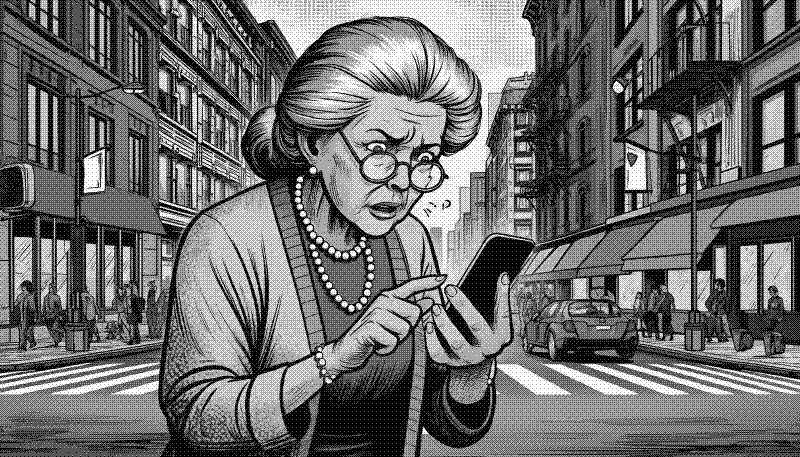 Imagen de El teléfono nuevo y mamá