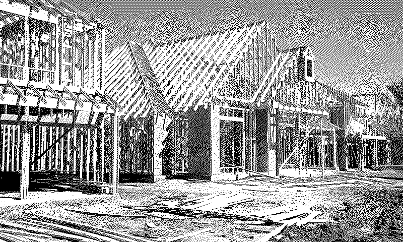 Imagen de Un país de casas de madera