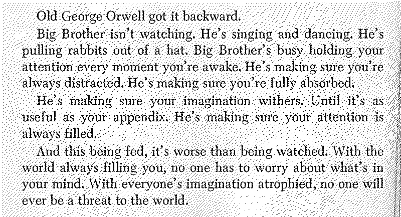 Imagen de Todo este ruido funciona mejor que espiarnos