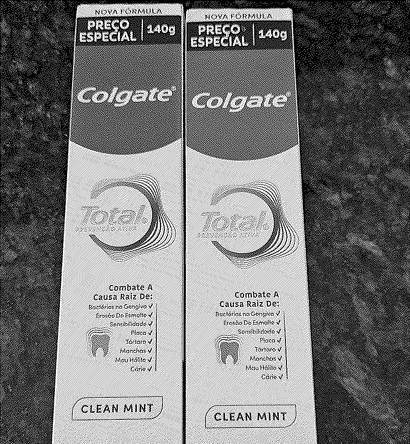 Imagen de Colgate de la pasta prohibida