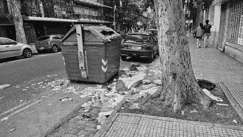 Imagen de En la ciudad de la mugre