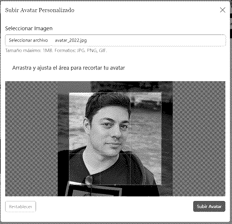 Imagen de Luego de años le programé el upload de avatares al blog