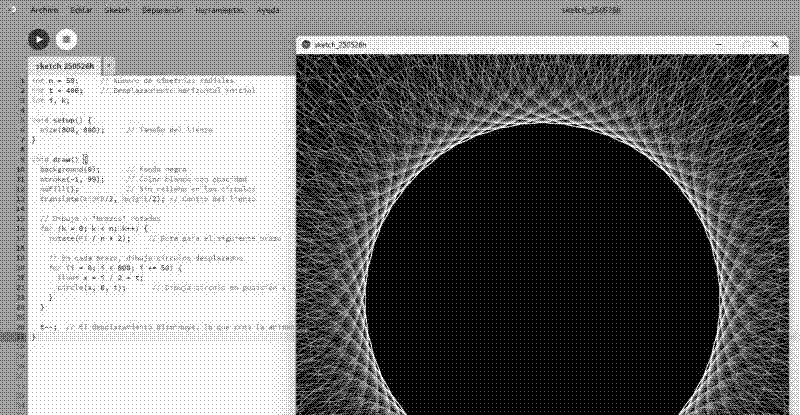 Imagen de Animaciones, Ilusiones y funciones con Processing