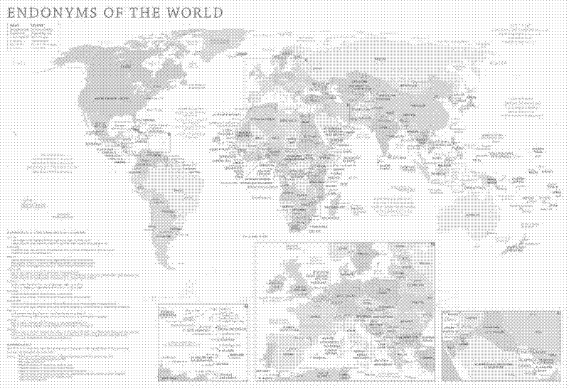 Imagen de Los nombres reales de los países no son nada parecidos a los que usamos