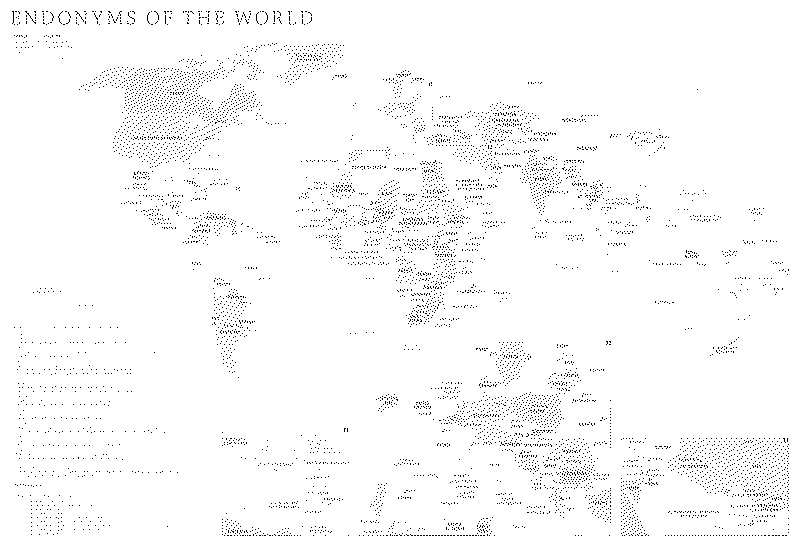 Imagen de Los nombres reales de los países no son nada parecidos a los que usamos