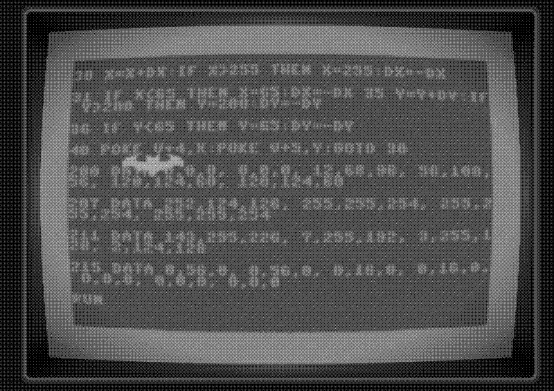 Imagen de Lego Batman y el easter egg para Commodore 64