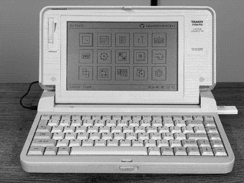 Imagen de GentleOS, un sistema operativo para computadoras bien viejas
