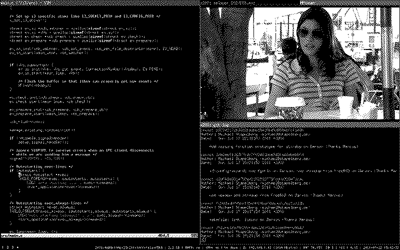 Imagen de Tiling Window Managers, ventanas en mosaico en Linux