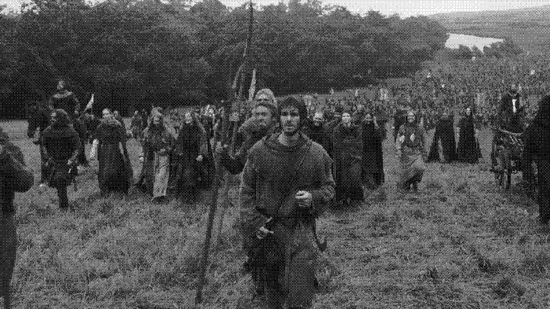 Imagen de The Uprising, todo tiempo medieval fue sin color y con mucho barro