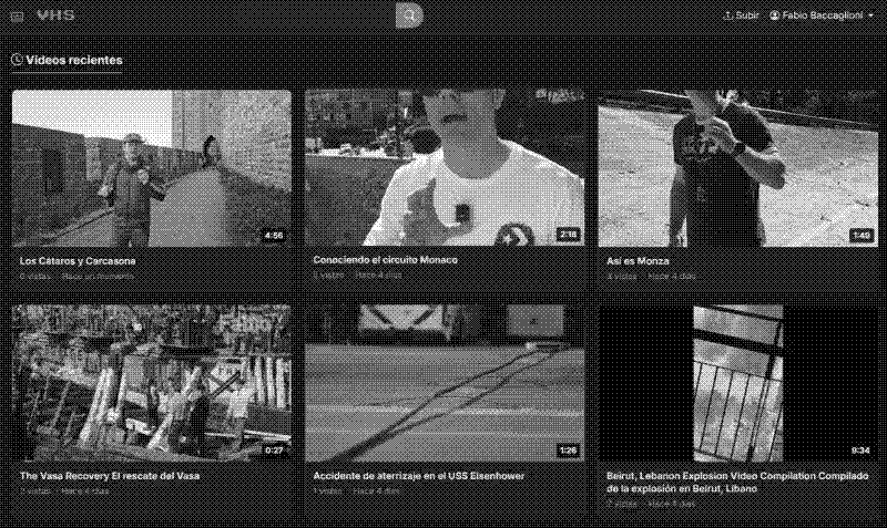 Imagen de VHS - Mi propio YouTube en el blog